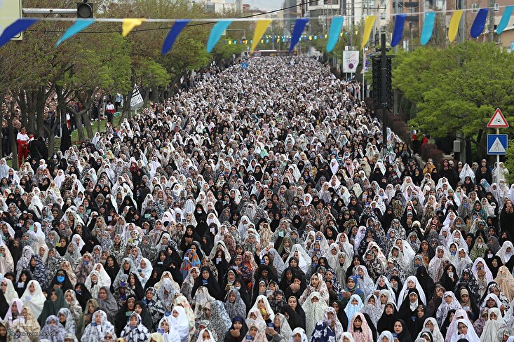 Eid Al-Fitr 2024: Iranians Attend Eid Prayer across Country