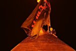 পরিবর্তন করা হল ইমাম হুসাইন (আ.)-এর মাজারের পতাকা পরিবর্তন অনুষ্ঠান