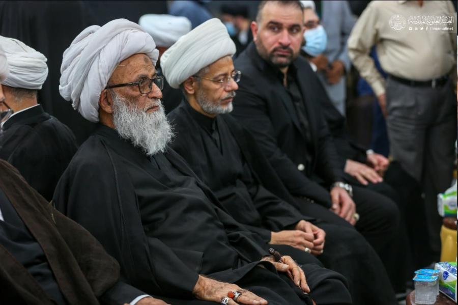 Gedenkveranstaltung zu Ehren von Ayatollah Said al-Hakim in Nadschaf