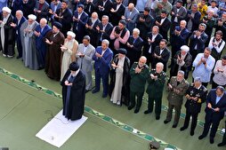 Ayatollah Khamenei Leads Eid Al-Fitr Prayer in Tehran
