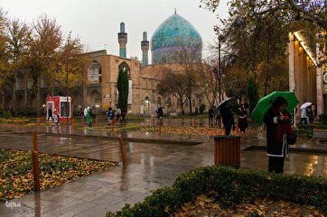 In Photos: Iran’s Isfahan on A Rainy Day