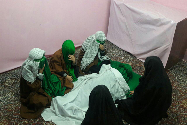 سفره امام حسن مجتبی (ع) در جامعةالقرآن خدابنده برگزار شد