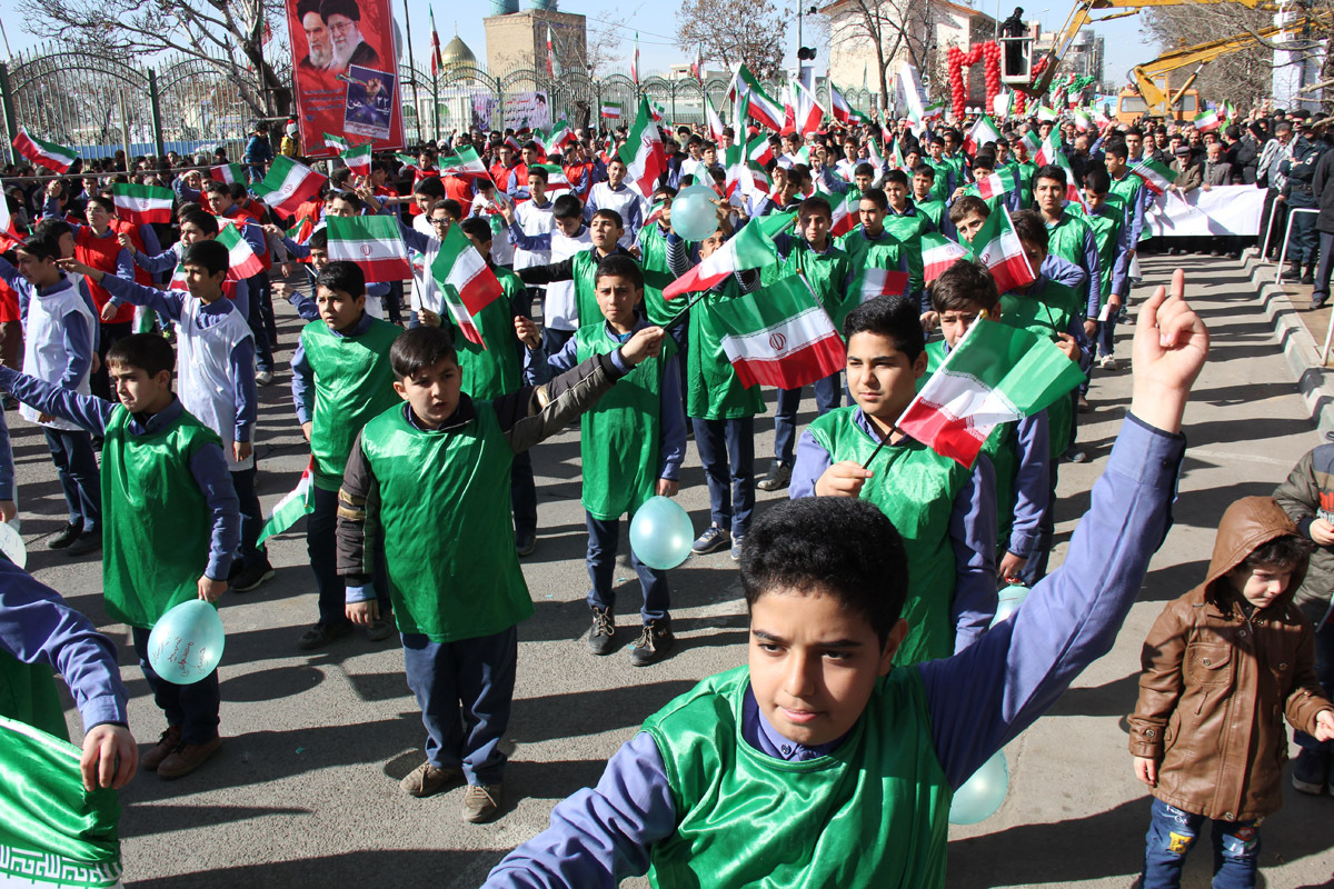 راهپیمایی ۲۲ بهمن زنجان