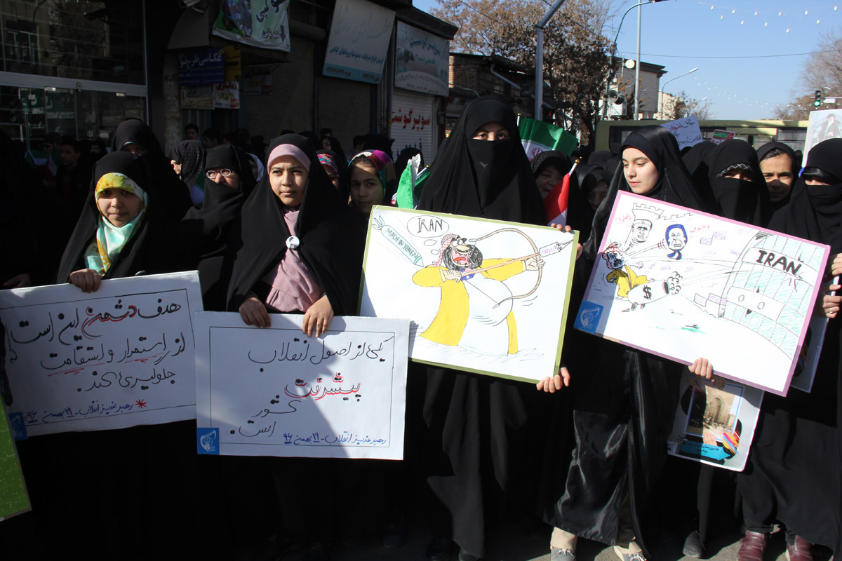 راهپیمایی ۲۲ بهمن زنجان