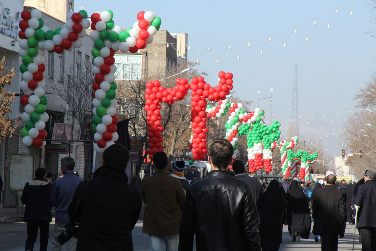 راهپیمایی ۲۲ بهمن زنجان