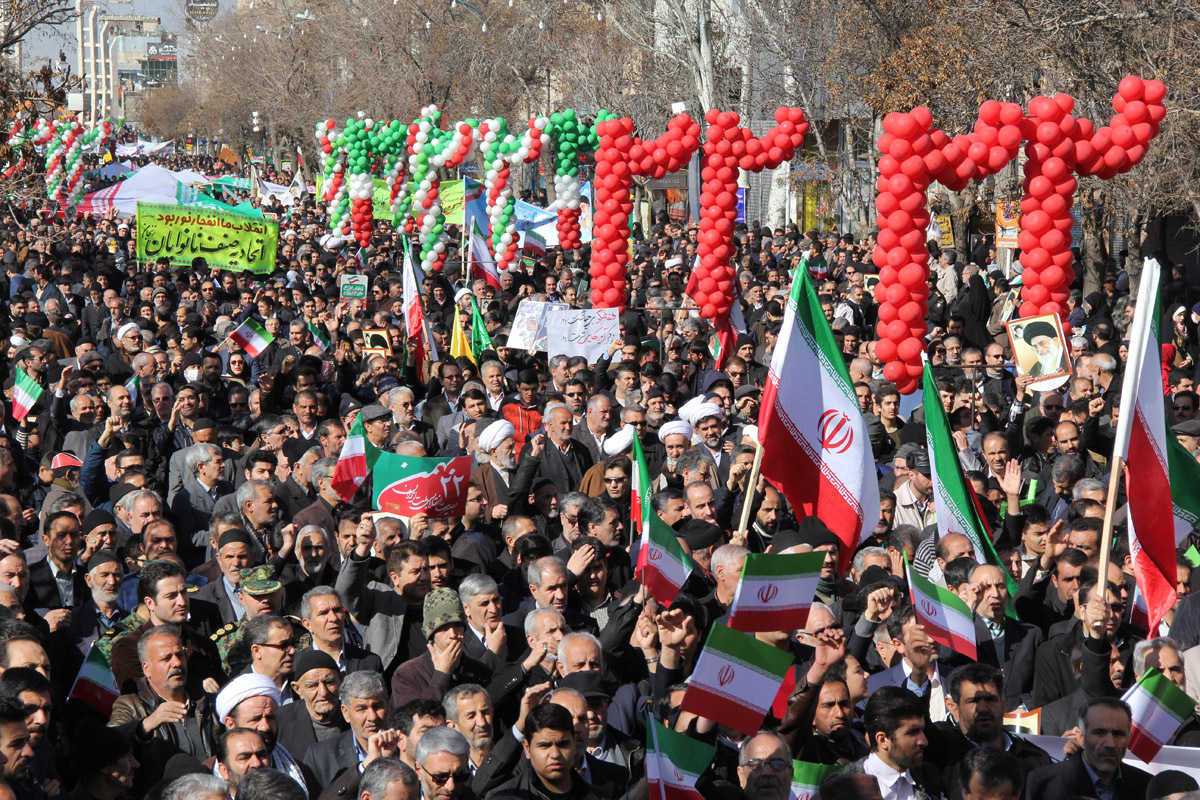 راهپیمایی ۲۲ بهمن زنجان