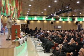 آیین گرامیداشت شهید ورزشکار سهراب اسماعیلی در زنجان