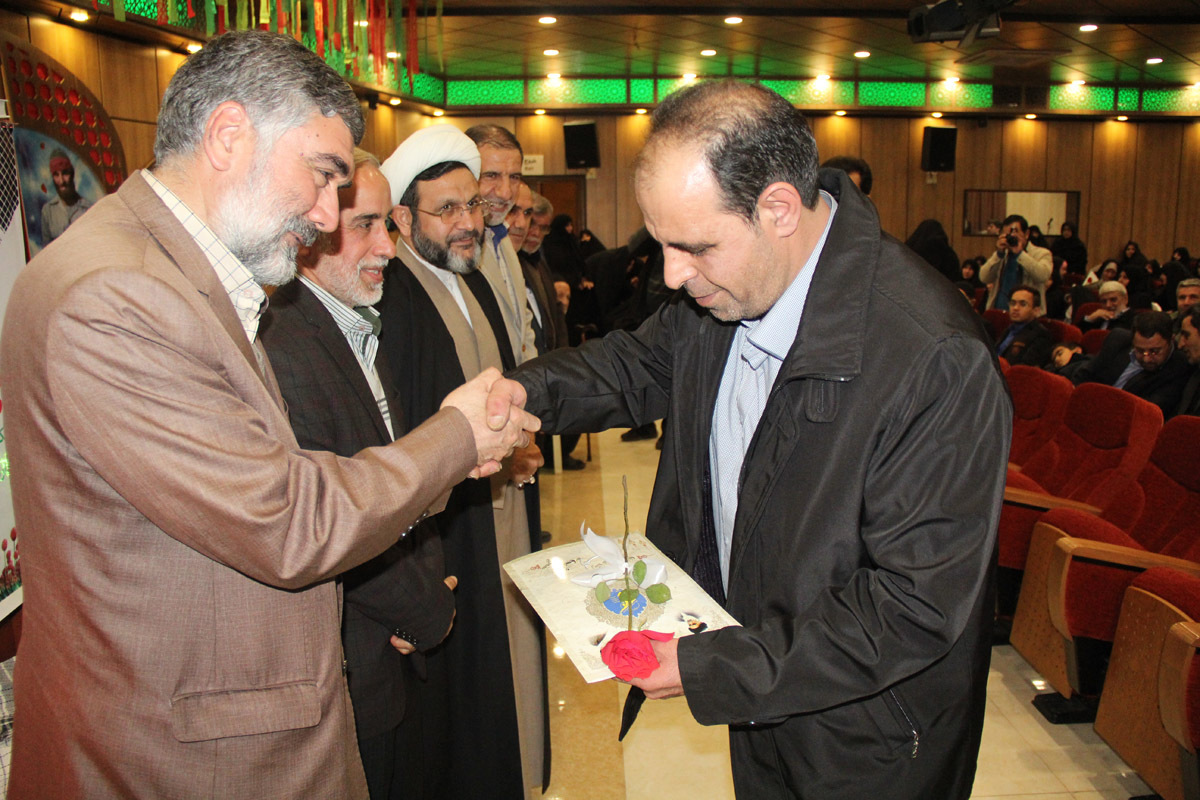 آیین گرامی داشت شهید ورزشکار سهراب اسماعیلی / زنجان