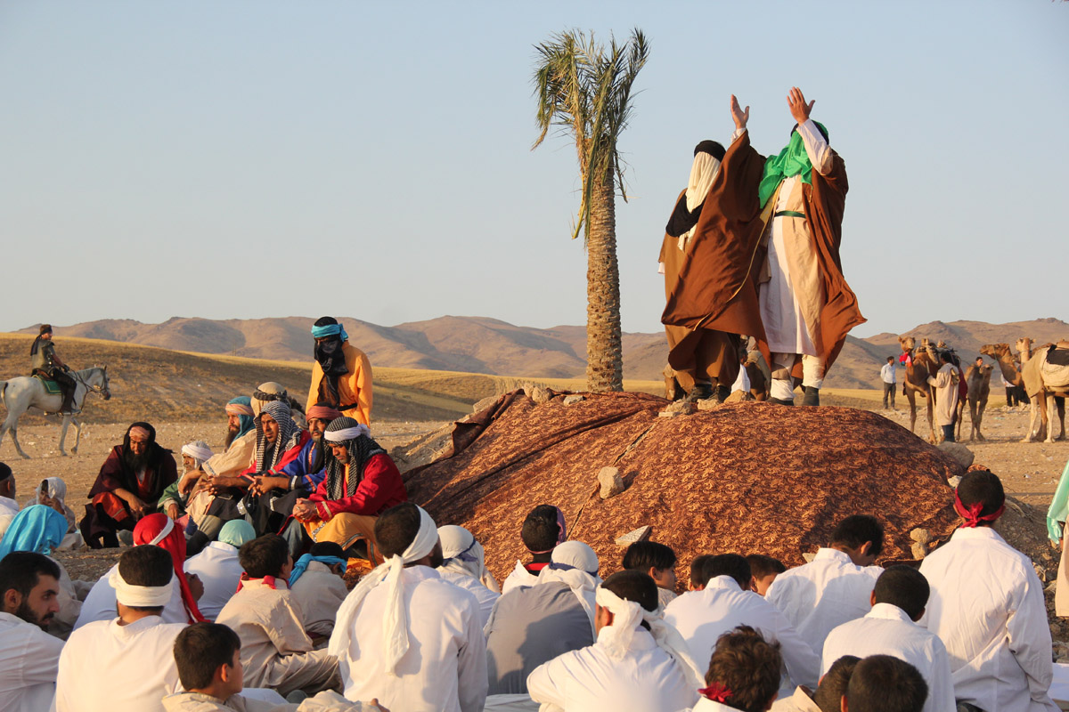 بازسازی واقعه غدیر خم