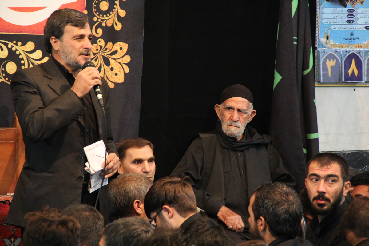 مراسم اعلان عزای امام حسین(ع) در زنجان