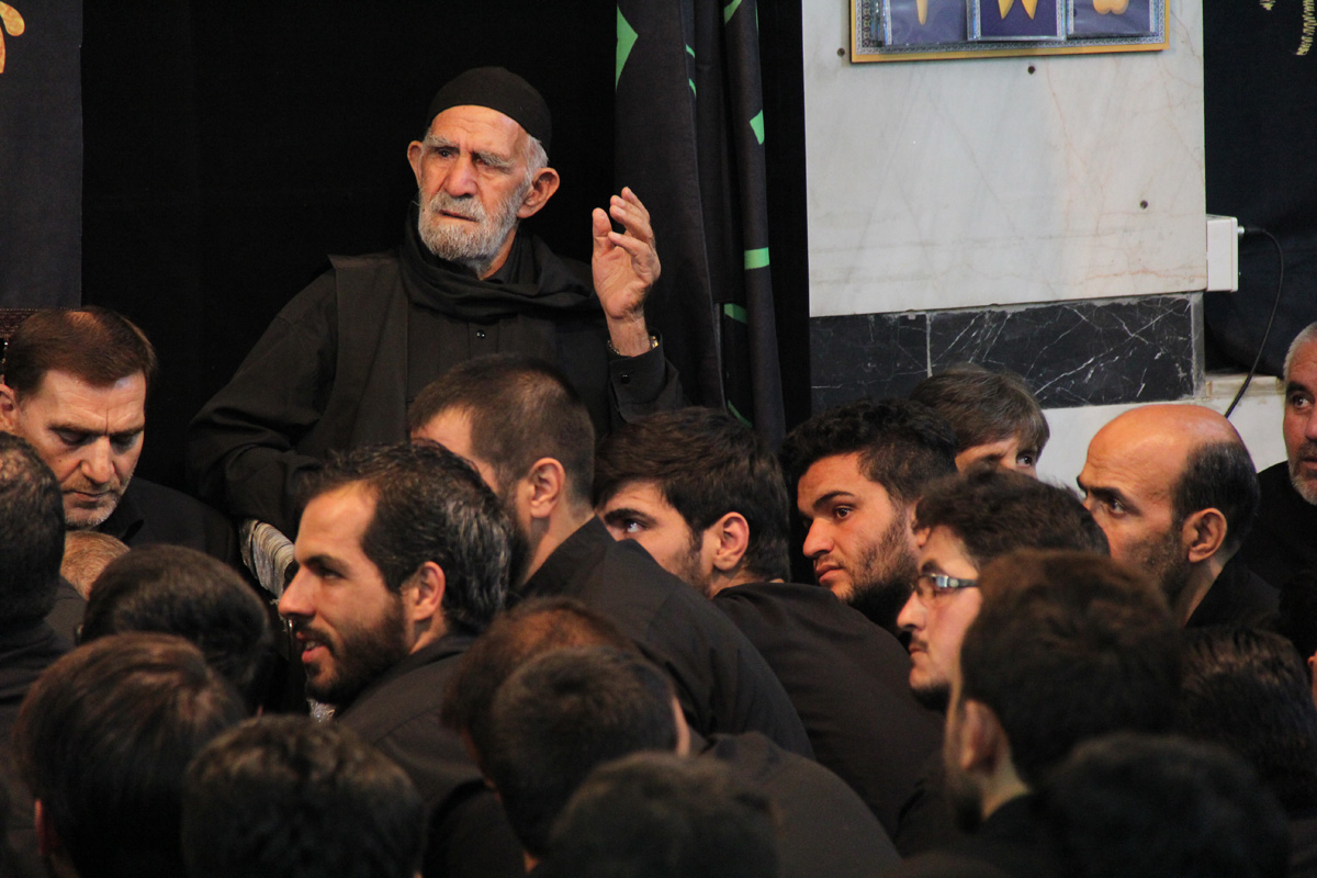 مراسم اعلان عزای امام حسین(ع) در زنجان