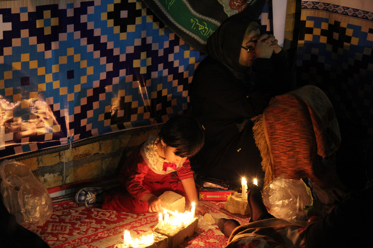 مراسم شام غریبان زنجان
