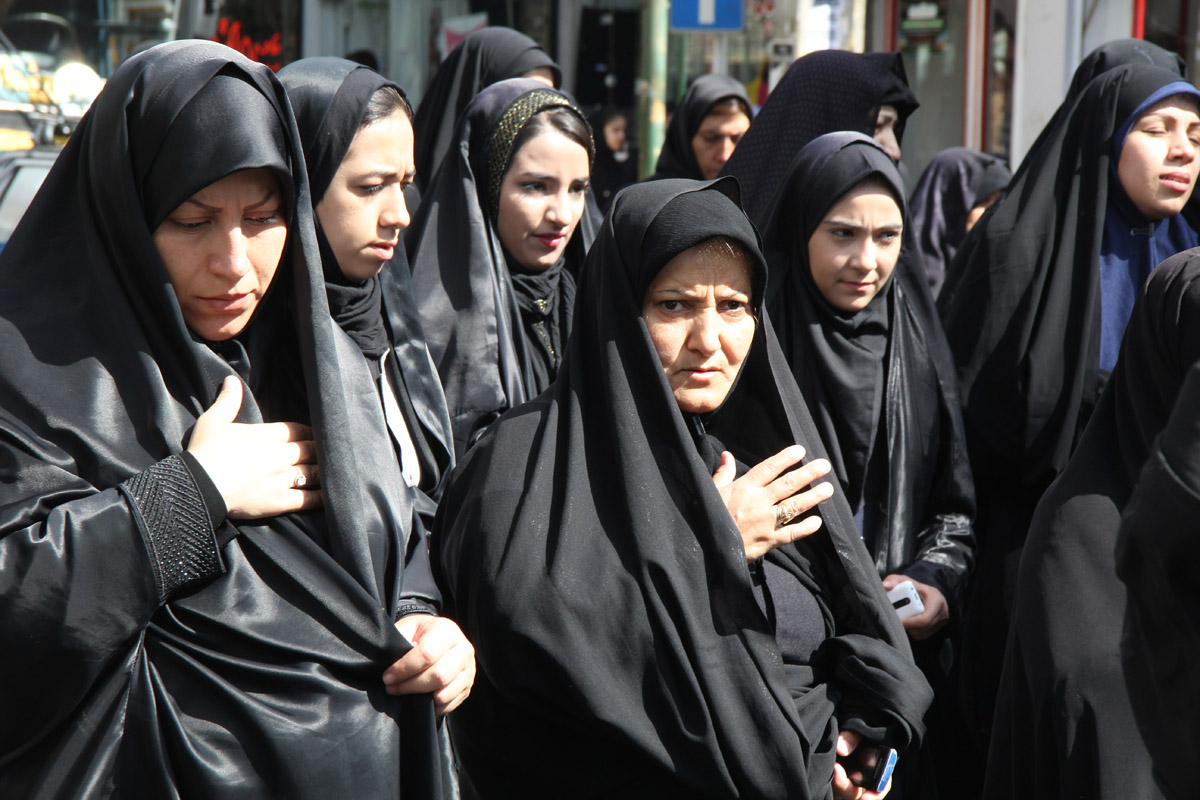 حرکت نمادین اسرای کربلا در روز 12 محرم