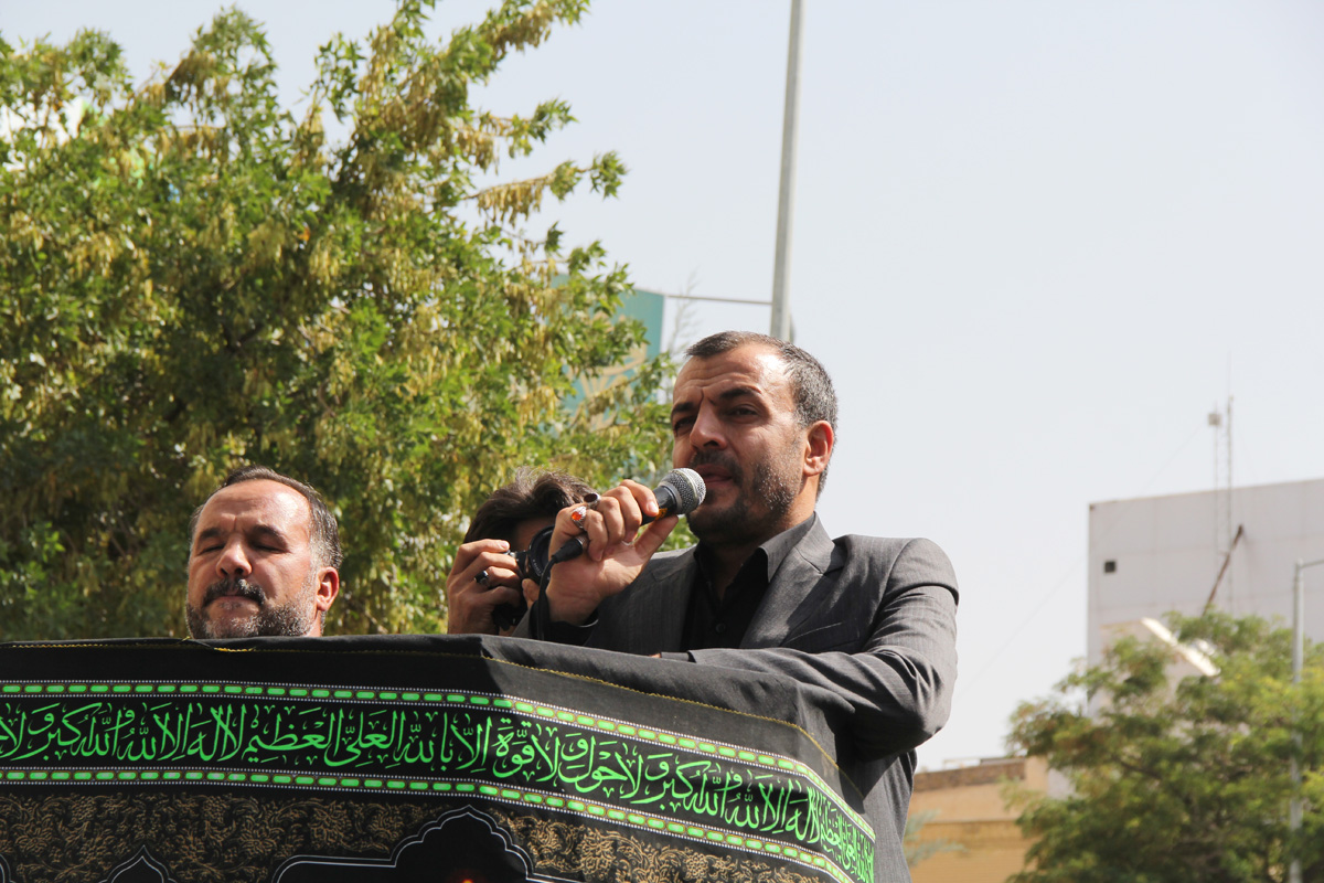 برگزاری دسته دانشگاهیان علوم پزشکی زنجان