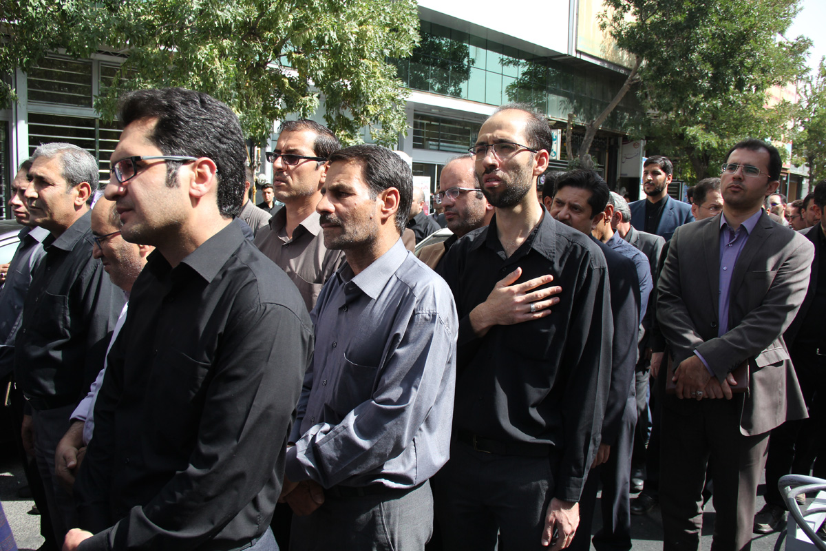 برگزاری دسته دانشگاهیان علوم پزشکی زنجان