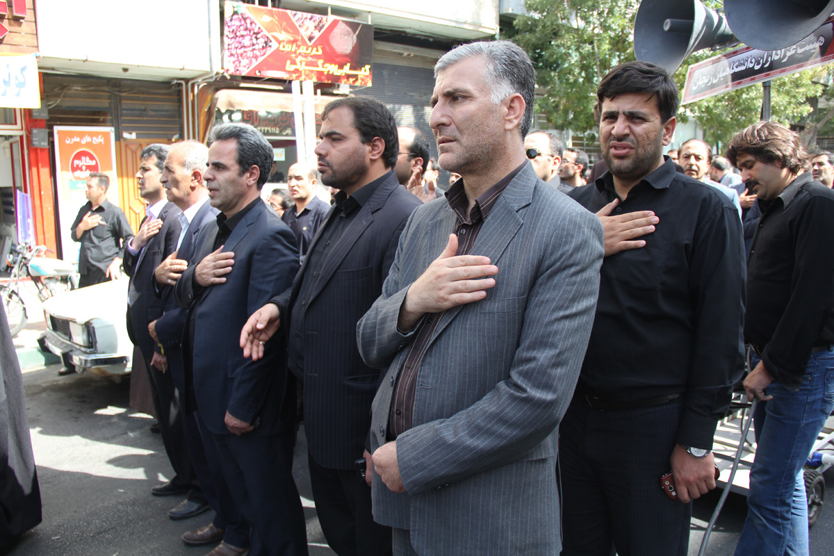 برگزاری دسته دانشگاهیان علوم پزشکی زنجان