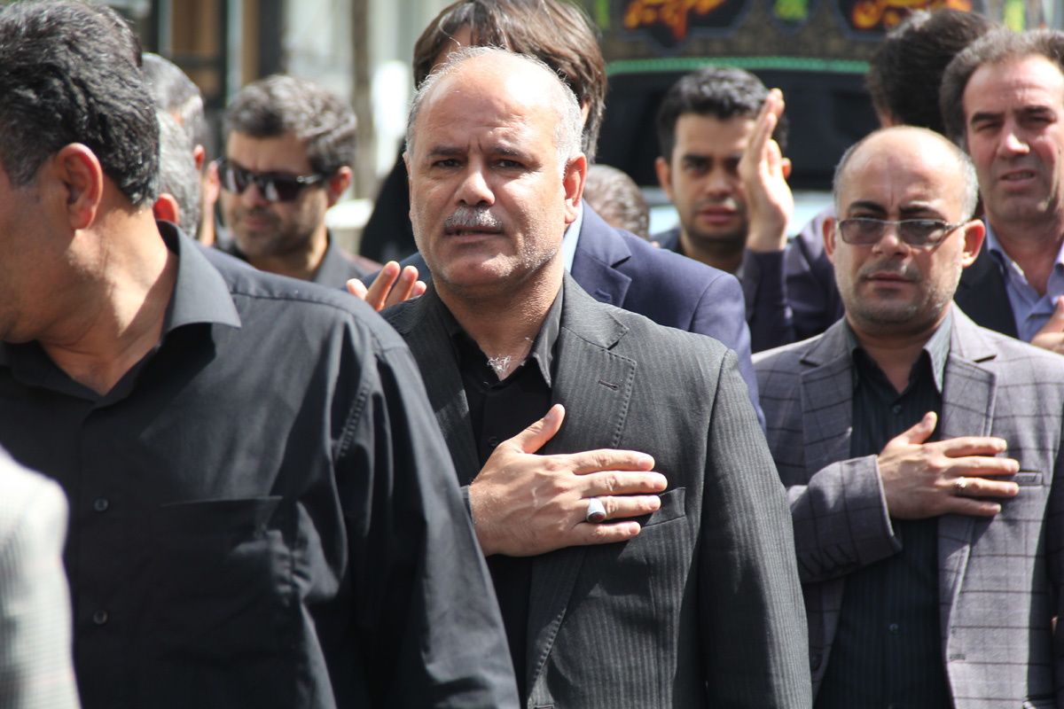 برگزاری دسته دانشگاهیان علوم پزشکی زنجان