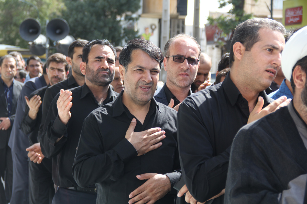 برگزاری دسته دانشگاهیان علوم پزشکی زنجان
