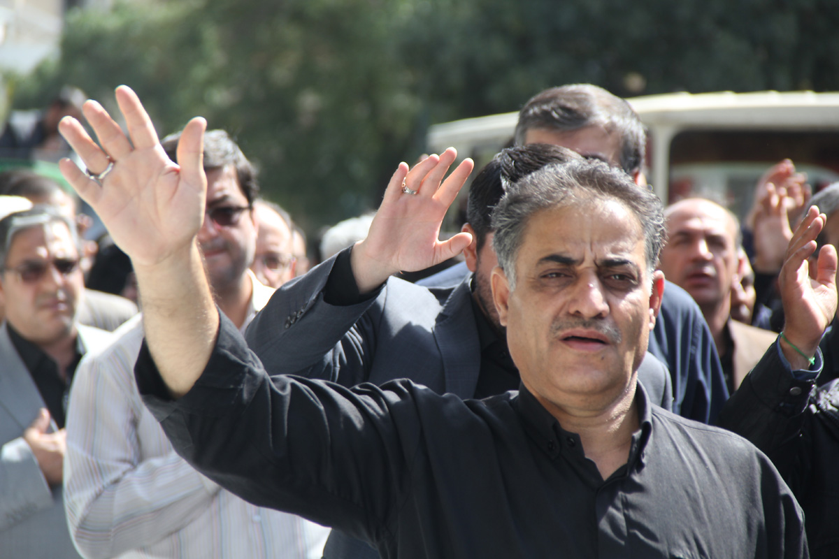 برگزاری دسته دانشگاهیان علوم پزشکی زنجان
