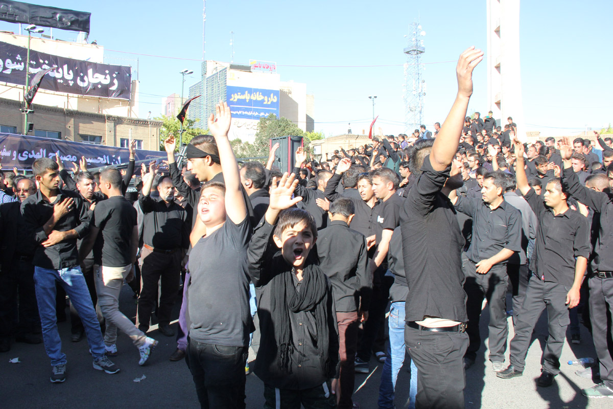 دسته عزاداری حسینیه اعظم زنجان