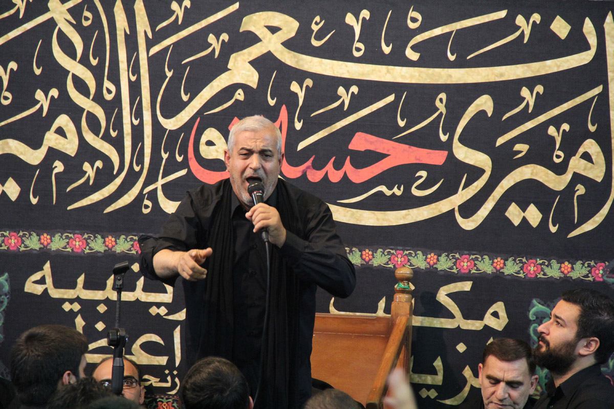 عزاداری عاشقان حسینی در زینبیه اعظم زنجان