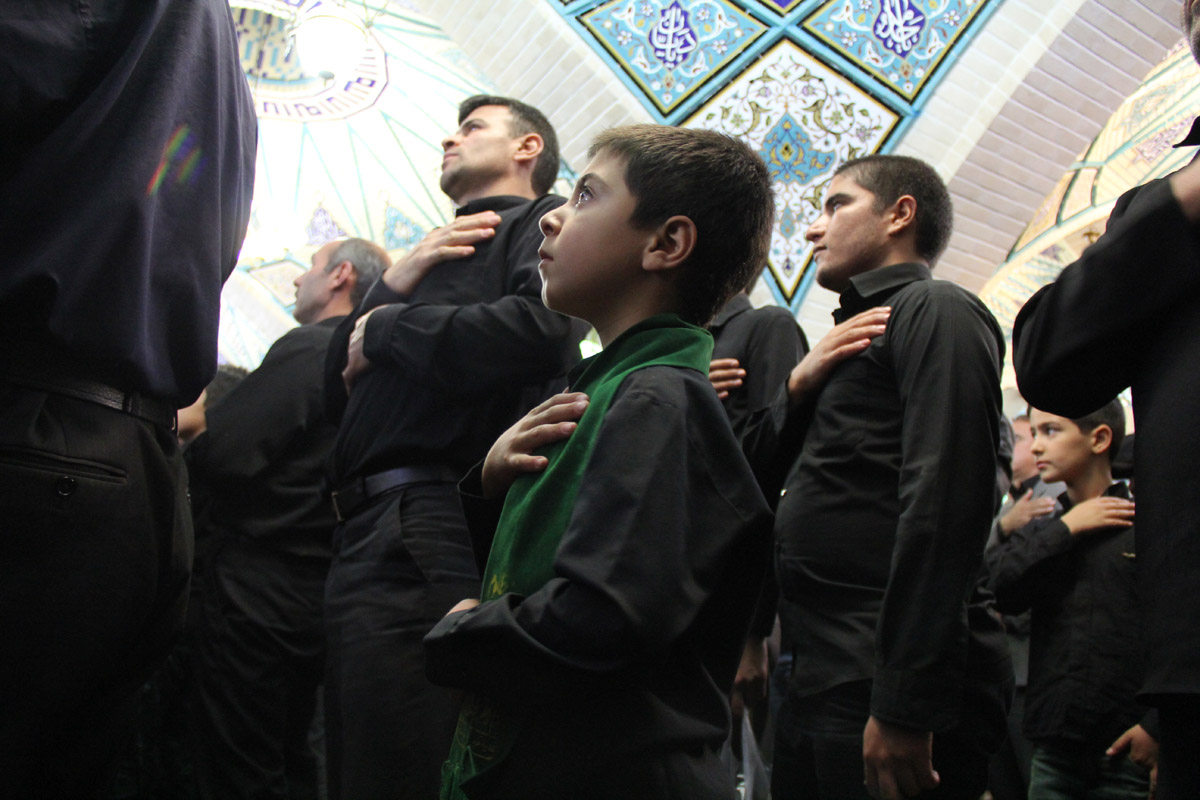 عزاداری عاشقان حسینی در زینبیه اعظم زنجان