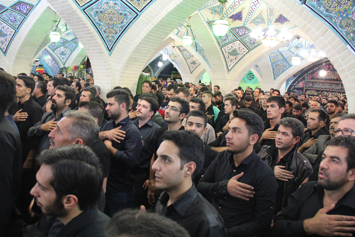 عزاداری عاشقان حسینی در زینبیه اعظم زنجان