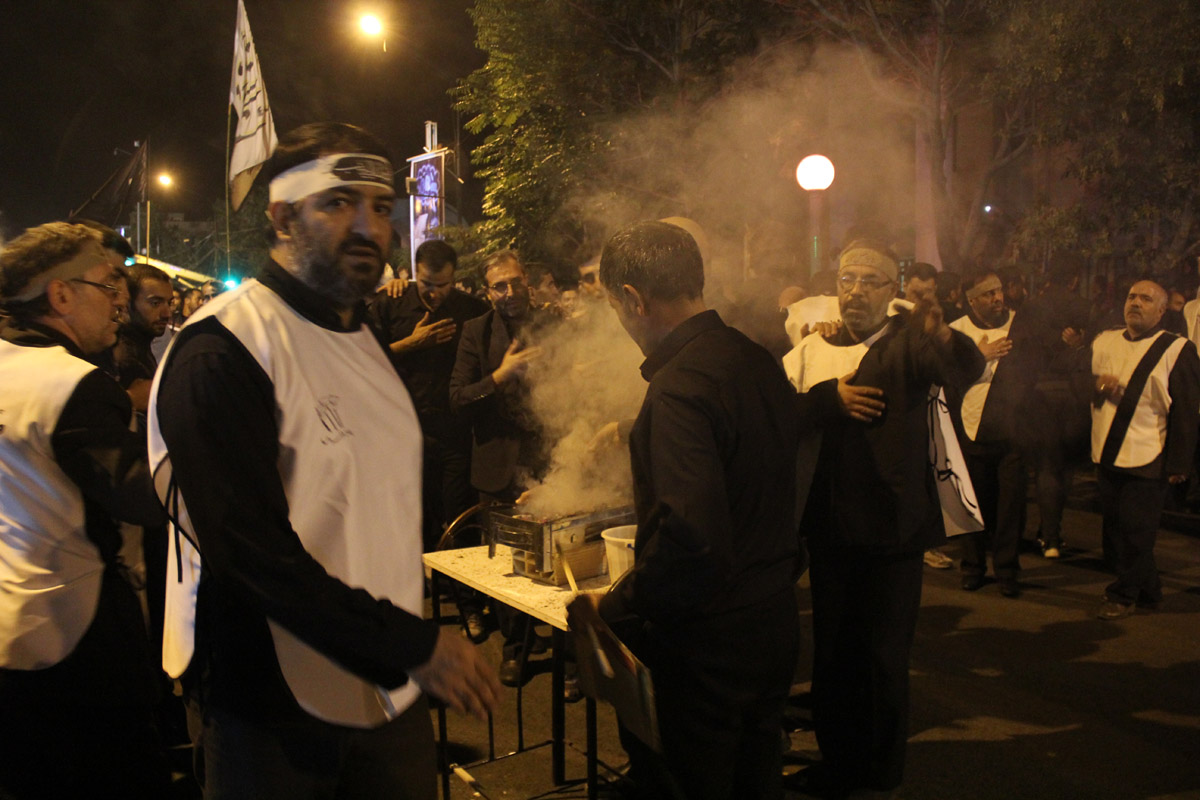 دسته عزاداری هیئت فاطمیون زنجان