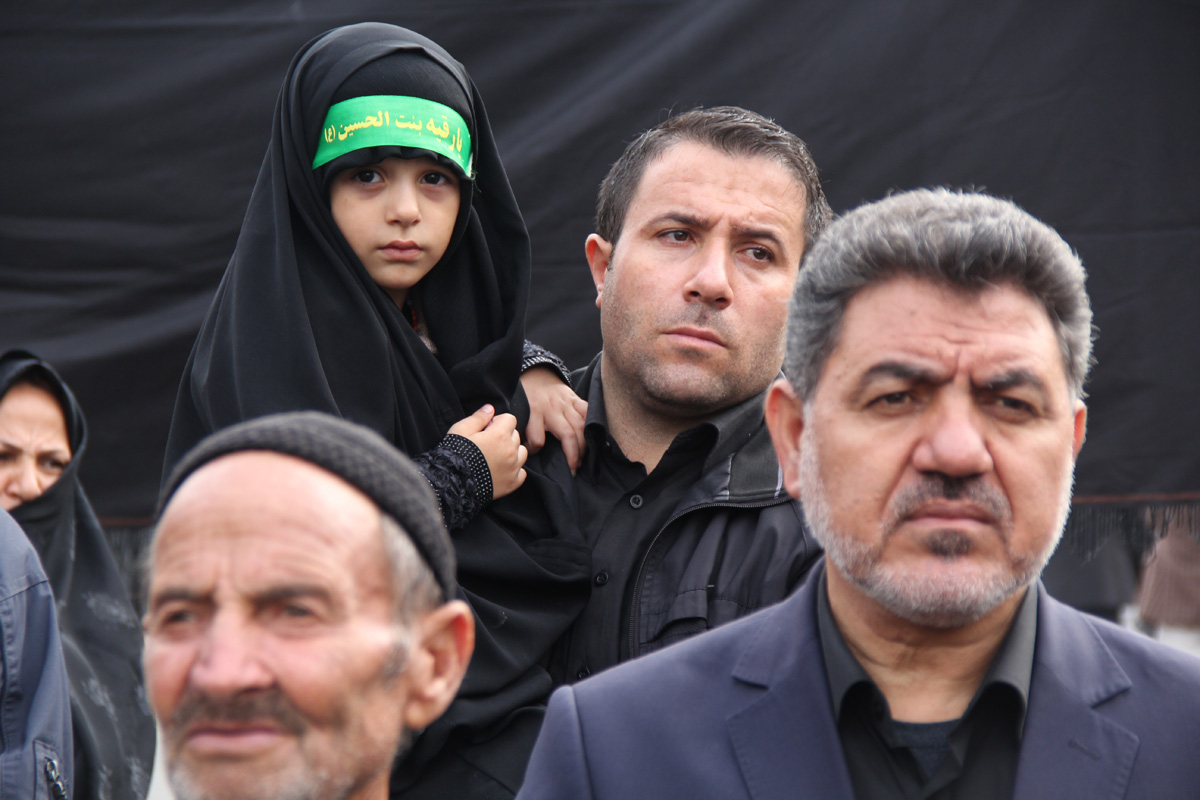 دسته حسینیه اعظم زنجان در روز اربعین