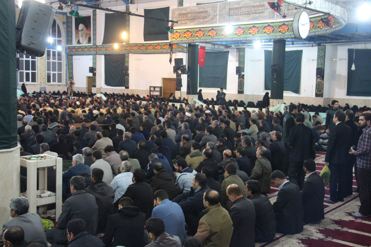 برگزاری مراسم استقبال و شام غریبان شهید خیر الله صمدی