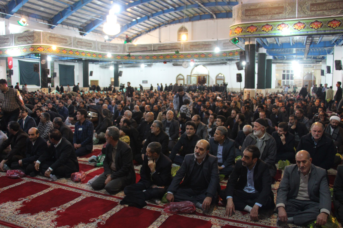 برگزاری مراسم استقبال و شام غریبان شهید خیر الله صمدی