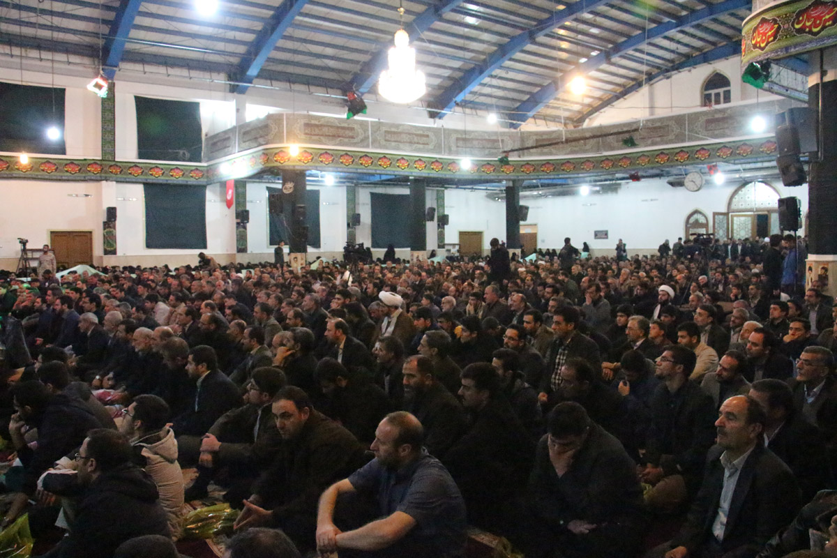 برگزاری مراسم استقبال و شام غریبان شهید خیر الله صمدی