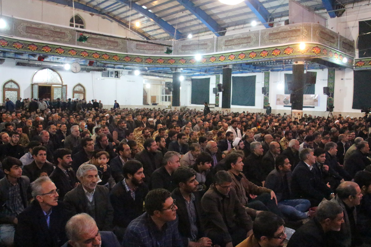 برگزاری مراسم استقبال و شام غریبان شهید خیر الله صمدی