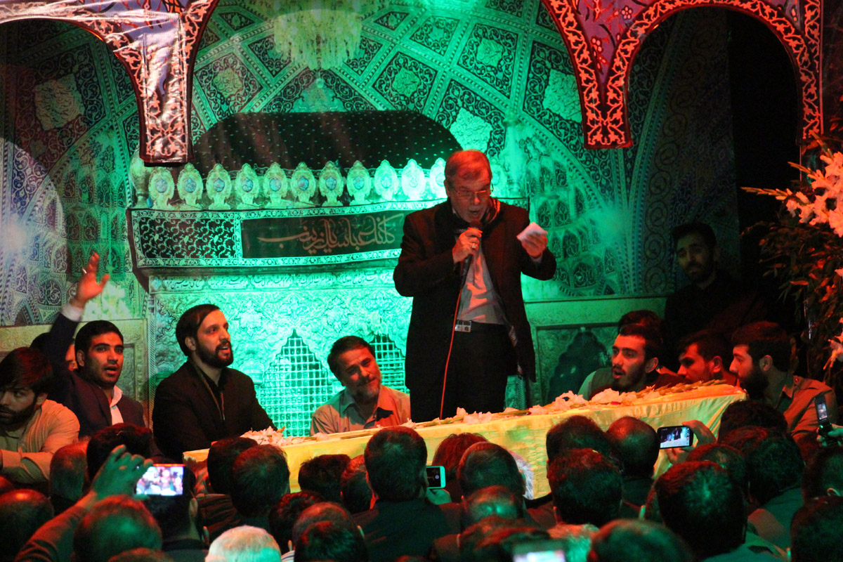 برگزاری مراسم استقبال و شام غریبان شهید خیر الله صمدی