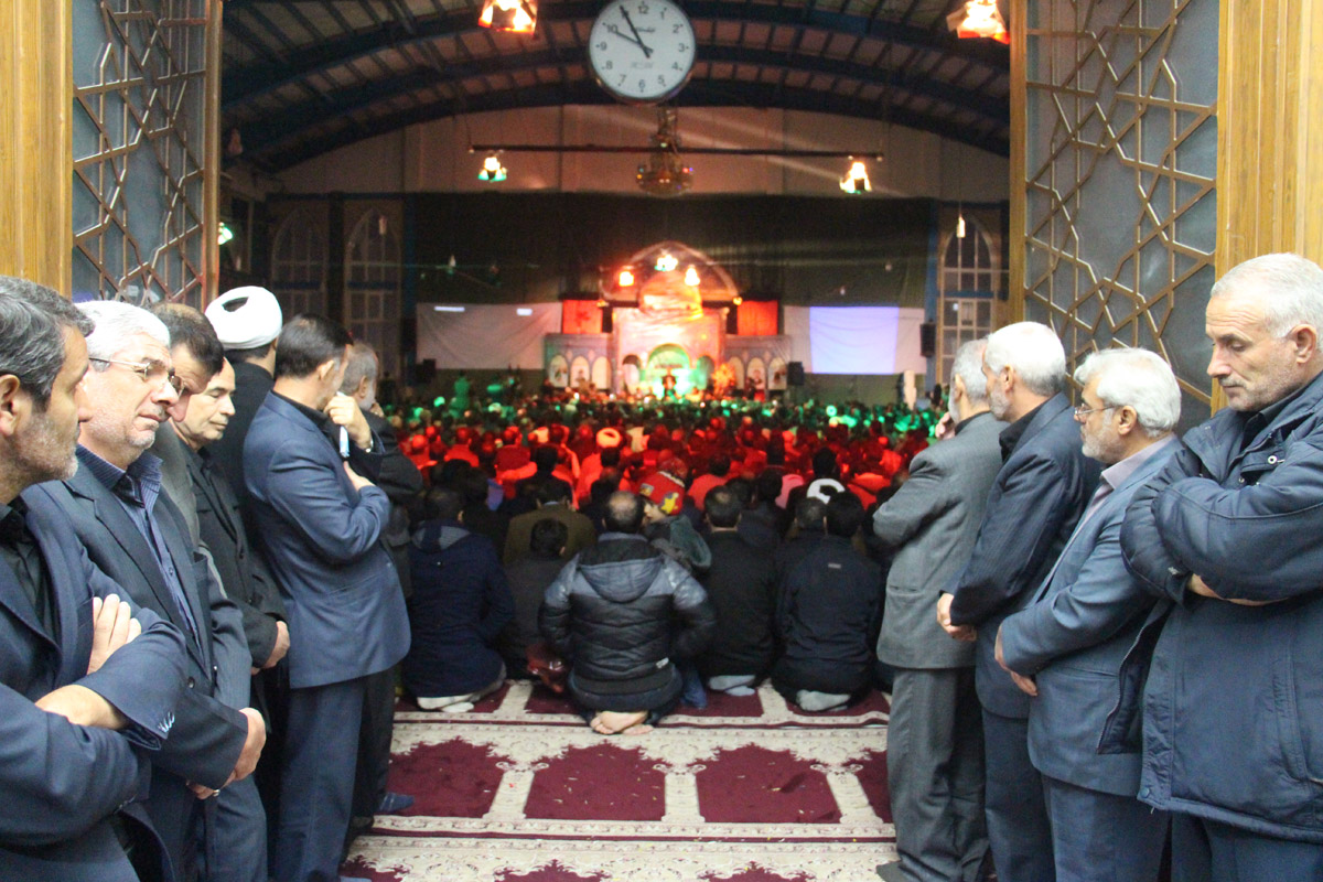 برگزاری مراسم استقبال و شام غریبان شهید خیر الله صمدی