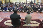حسینیه اعظم زنجان میزبان محفل انس با قرآن دانش آموزان شد