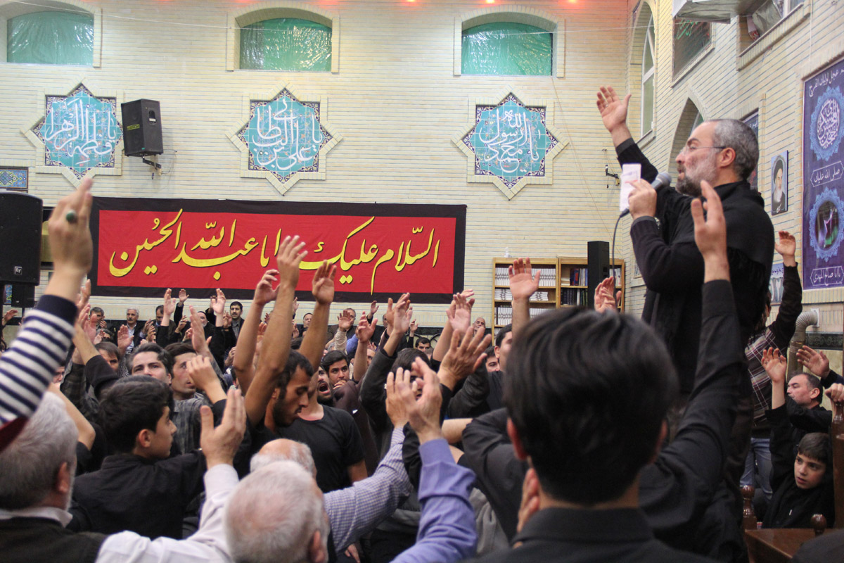 سوگواری شب شهادت امام حسن عسگری(ع) در زنجان