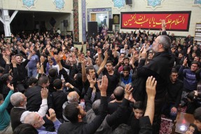 سوگواری شب شهادت امام حسن عسگری(ع) در زنجان