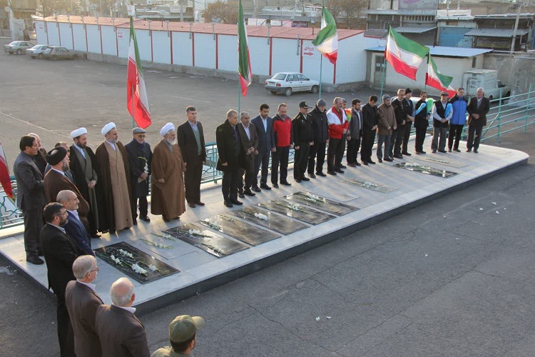 غبارروبی امامزاده سید ابراهیم(ع) زنجان از قاب دوربین