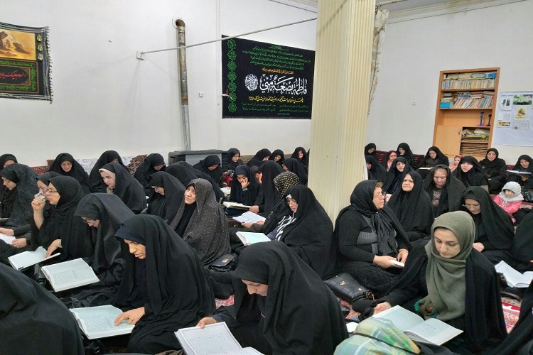 اجرای طرح کرسی تلاوت قرآن کریم ویژه خواهران در زنجان