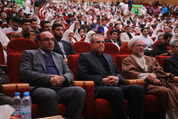 گزارش تصویری اعزام زوج‌های دانشجو به مشهد مقدس