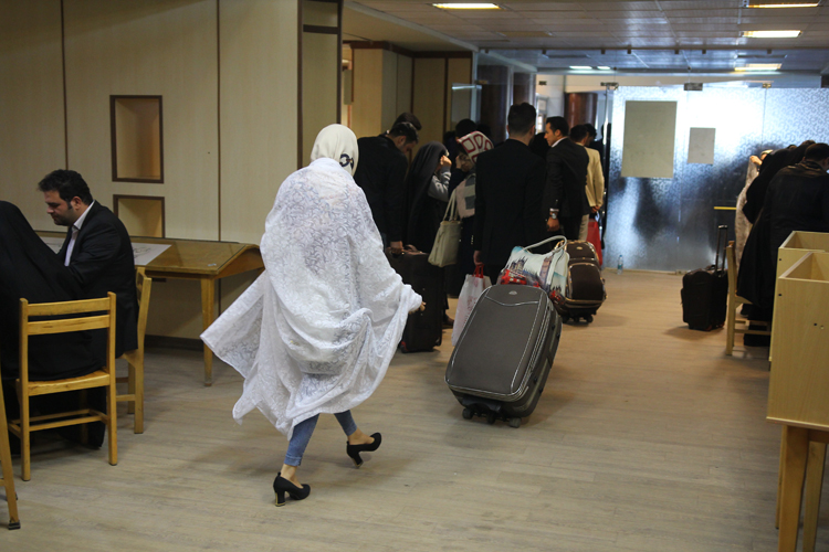 گزارش تصویری اعزام زوج‌های دانشجو به مشهد مقدس