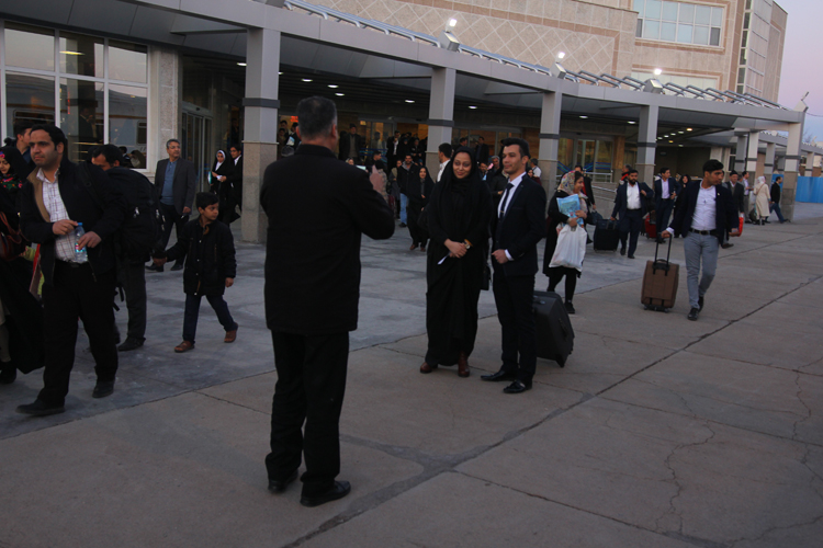 گزارش تصویری اعزام زوج‌های دانشجو به مشهد مقدس