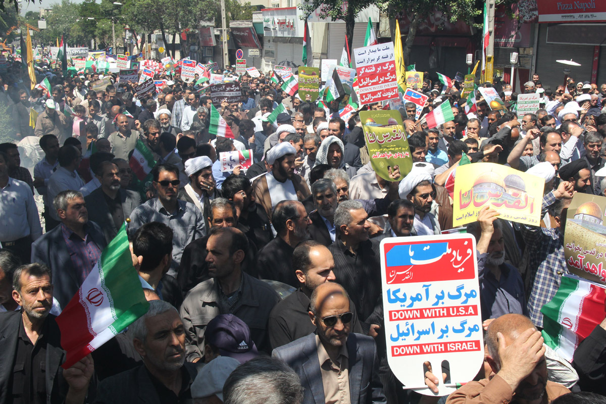 حضور حماسی مردم زنجان در راهپیمایی روز جهانی قدس