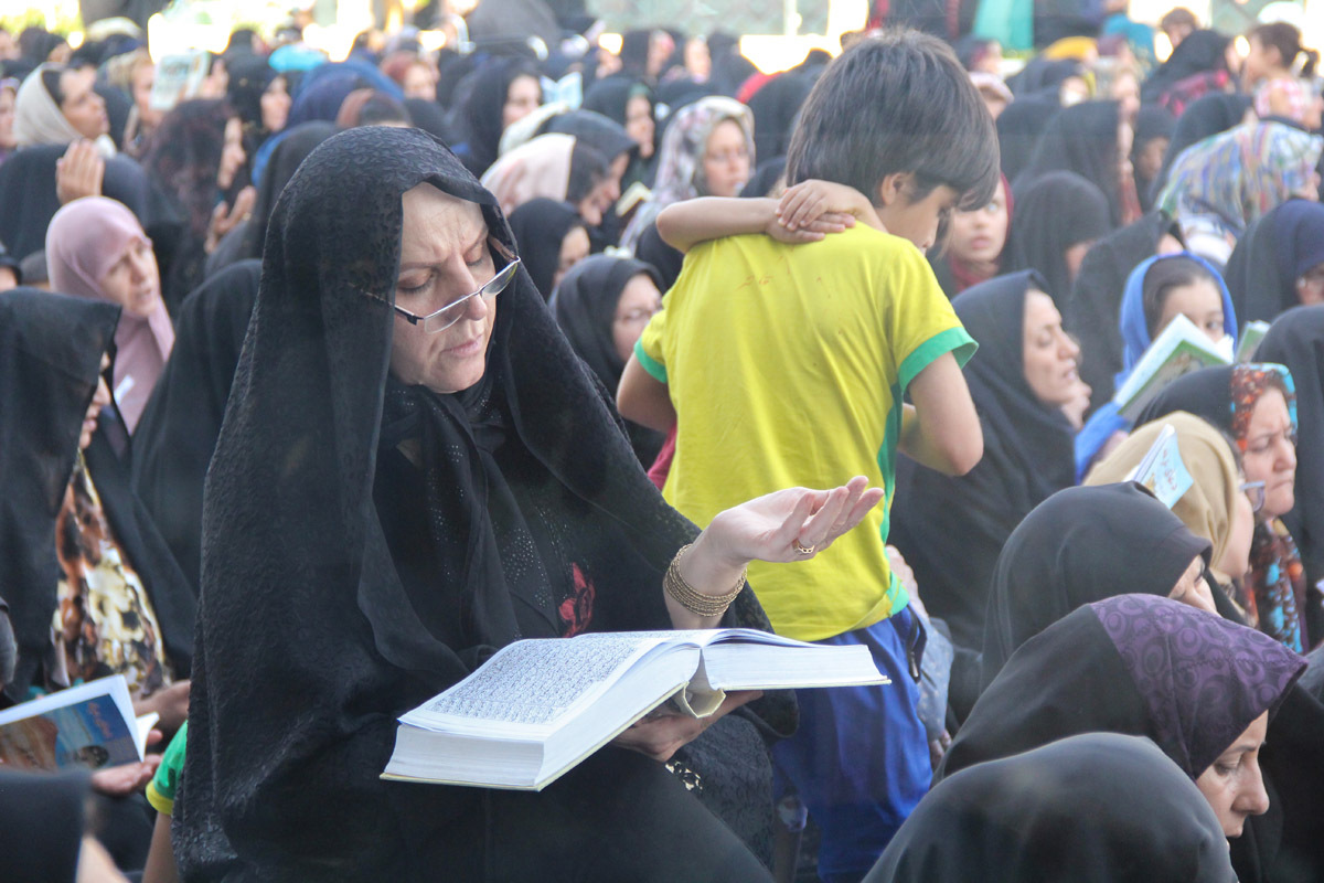 مراسم پر فیض دعای عرفه