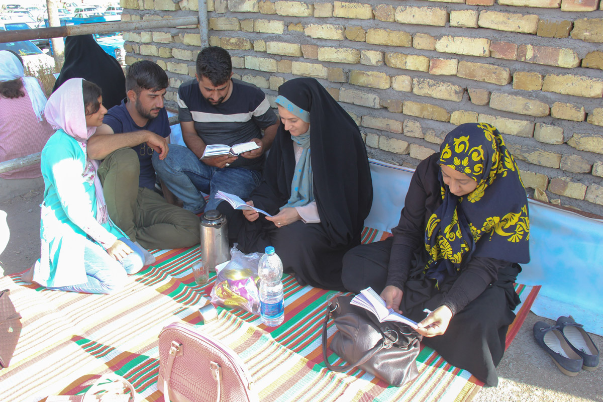 مراسم پر فیض دعای عرفه