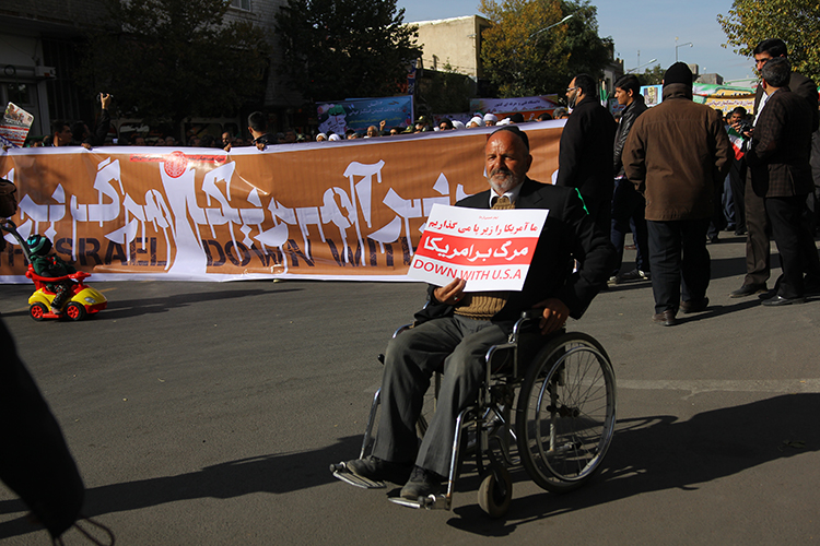 استکبارستیزی زنجانی&zwnj;ها به روایت تصویر