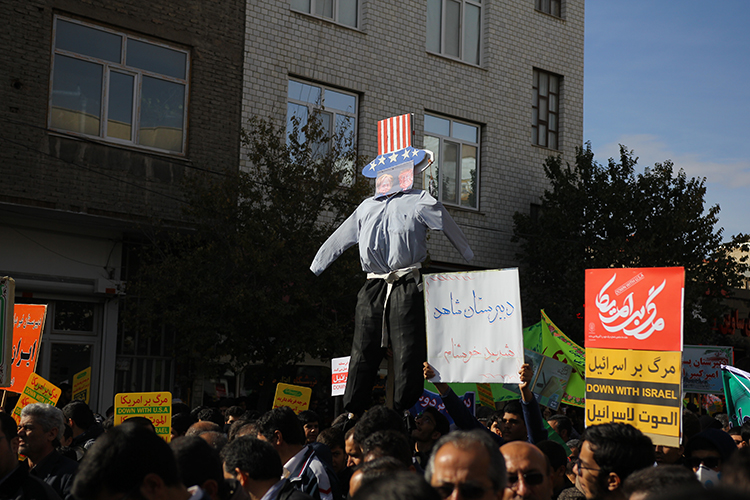 استکبارستیزی زنجانی&zwnj;ها به روایت تصویر