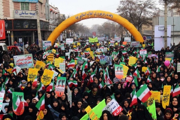 آغاز راهپیمایی 22 بهمن در زنجان