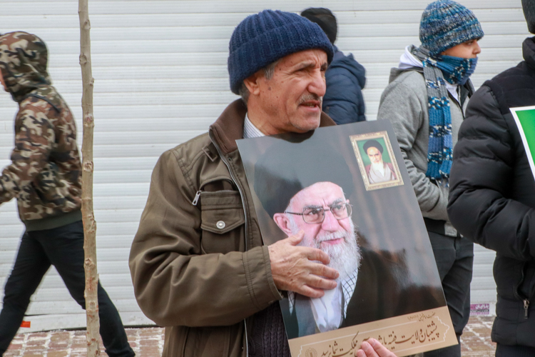 جلوه‌هایی تماشایی از حضور شکوهمندانه زنجانی‌ها در راهپیمایی 22 بهمن